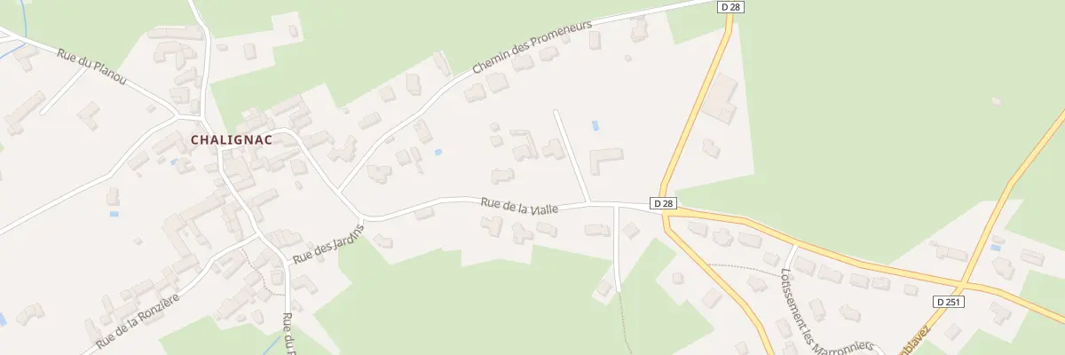 Plan du 21 Rue de la Vialle à Saint-Vincent
