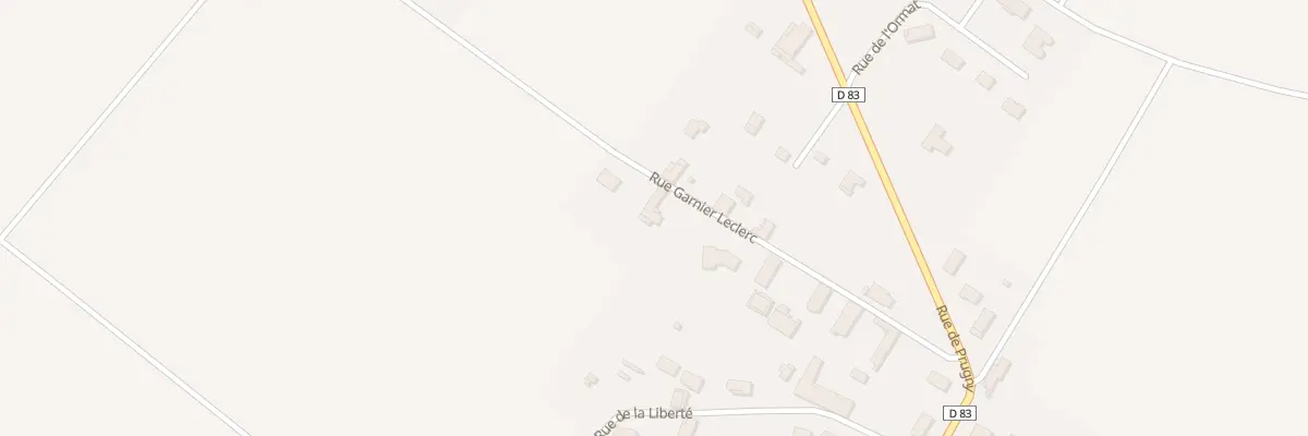 Plan du 15 Rue Garnier Leclerc à Messon