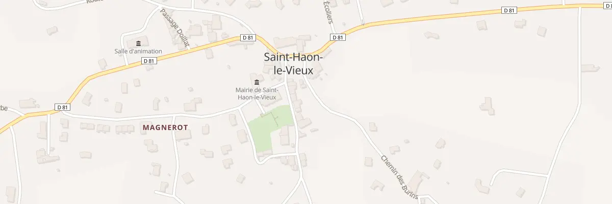 Plan du 45 Rue de l’Église à Saint-Haon-le-Vieux
