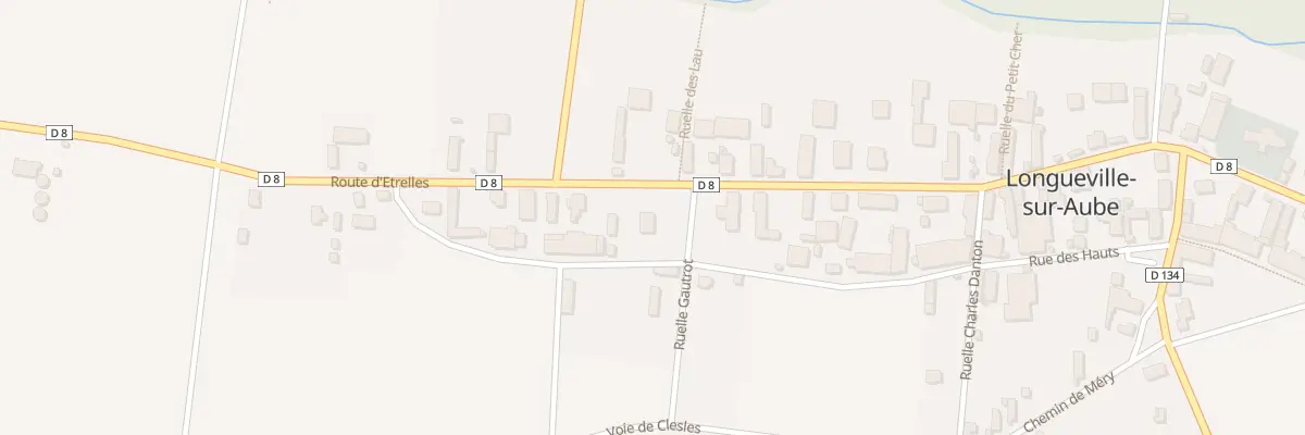 Plan du 2 Rle Gautrot à Longueville-sur-Aube