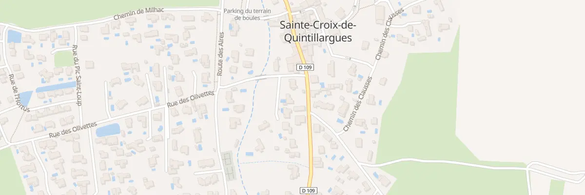 Plan du 1 Imp des Olivettes à Sainte-Croix-de-Quintillargues