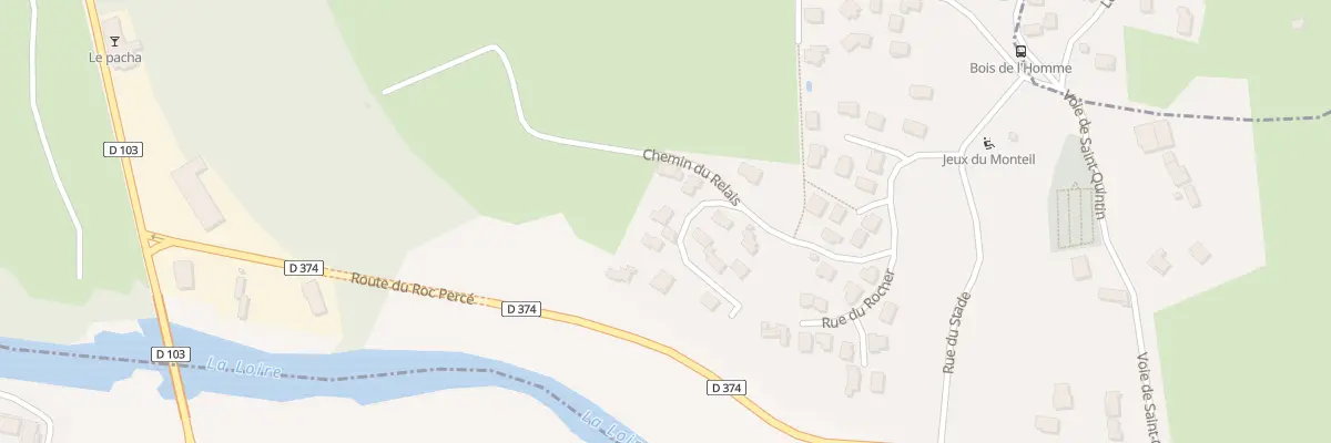 Plan du 24 Rue du Chêne au Monteil