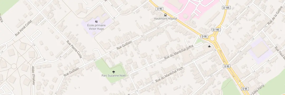 Plan du 39B Rue Guillain à Hautmont