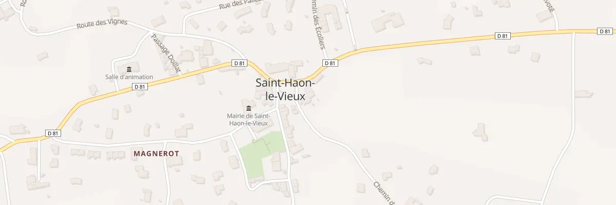 Plan du 165 Pl Francois Grangier à Saint-Haon-le-Vieux