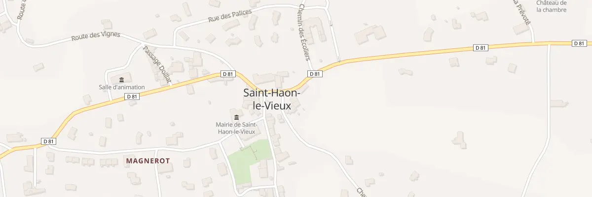 Plan du 153 Pl Francois Grangier à Saint-Haon-le-Vieux