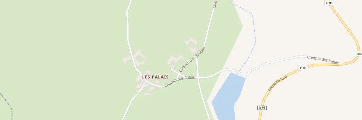 Plan du 926 Che des Baubes à Cremeaux