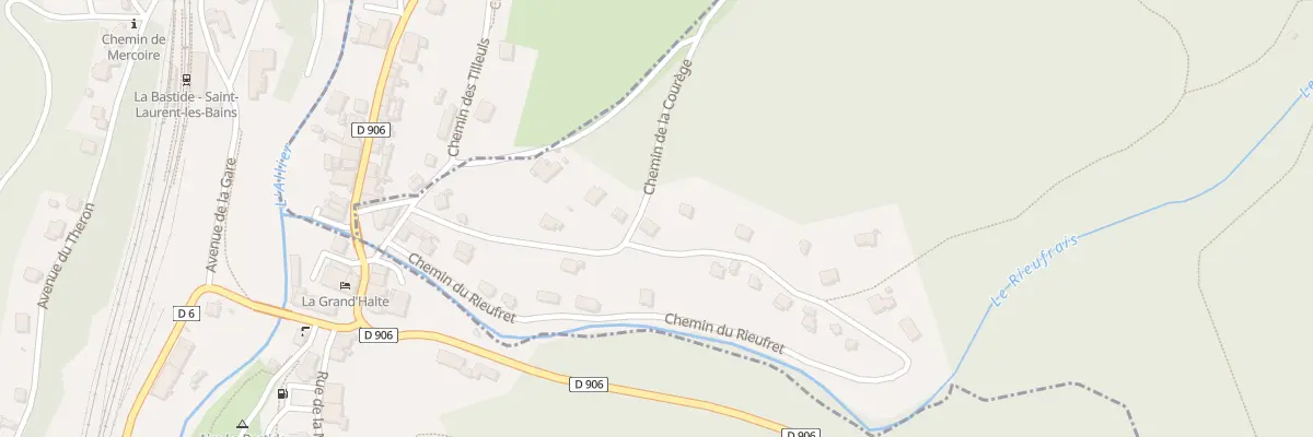 Plan du 5114 La Bastide à Saint-Laurent-les-Bains-Laval-d’Aurelle