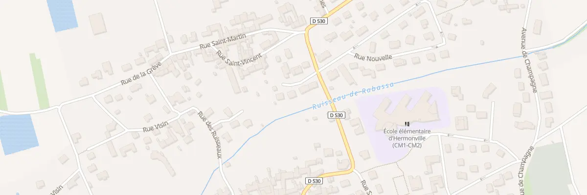 Plan du 5 Rue du Clos des Templiers à Hermonville