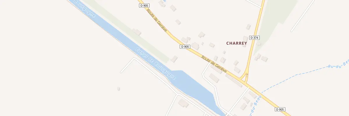 Plan du 21 Rte de Geneve à Marolles-sous-Lignières