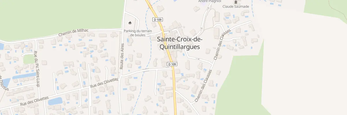 Plan du 5333 Rte d’Assas à Sainte-Croix-de-Quintillargues