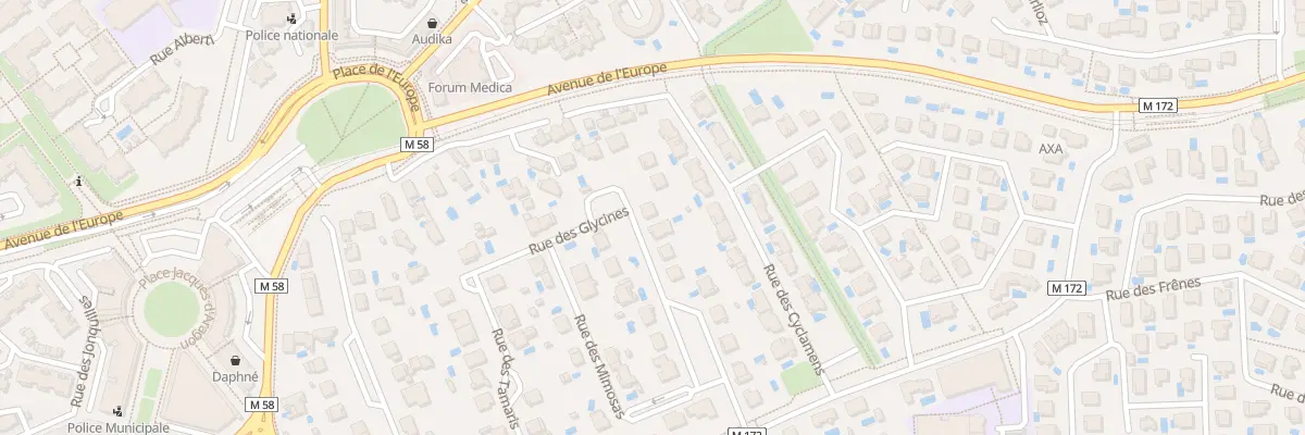 Plan du 18 Rue des Lavandes à Lattes