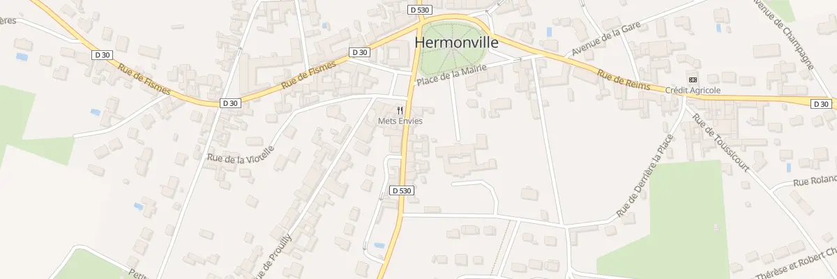 Plan du 5 Rue de Marzilly à Hermonville