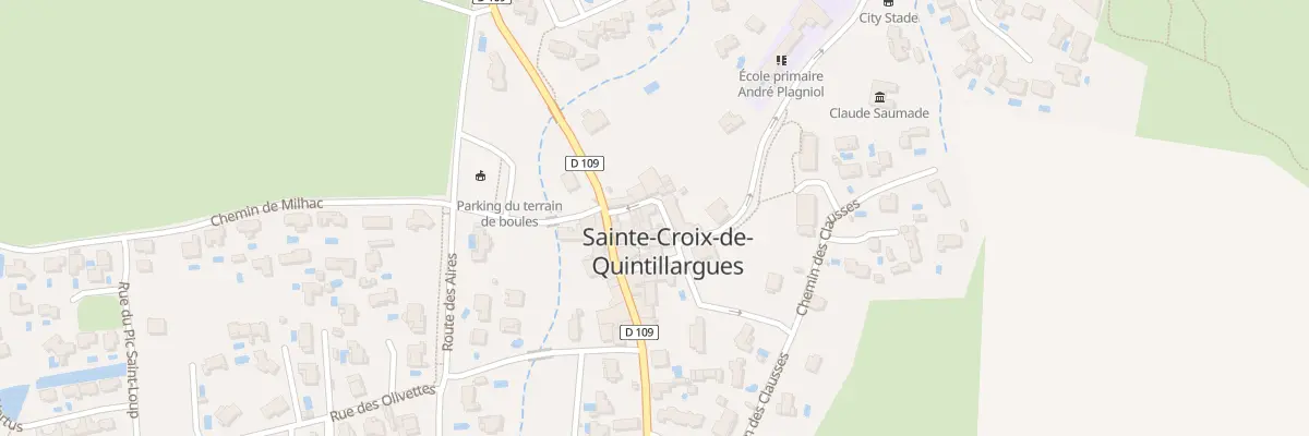 Plan du 10 Rue de la Cantounade à Sainte-Croix-de-Quintillargues