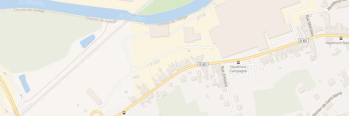 Plan du 26 Rue Jules Campagne à Hautmont