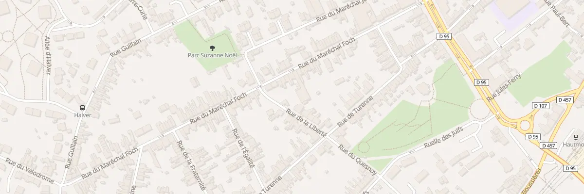 Plan du 49 Av Marechal Foch à Hautmont