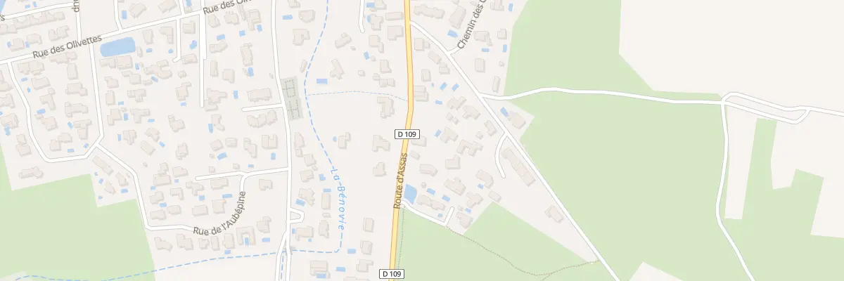 Plan du 325 Rte d’Assas à Sainte-Croix-de-Quintillargues