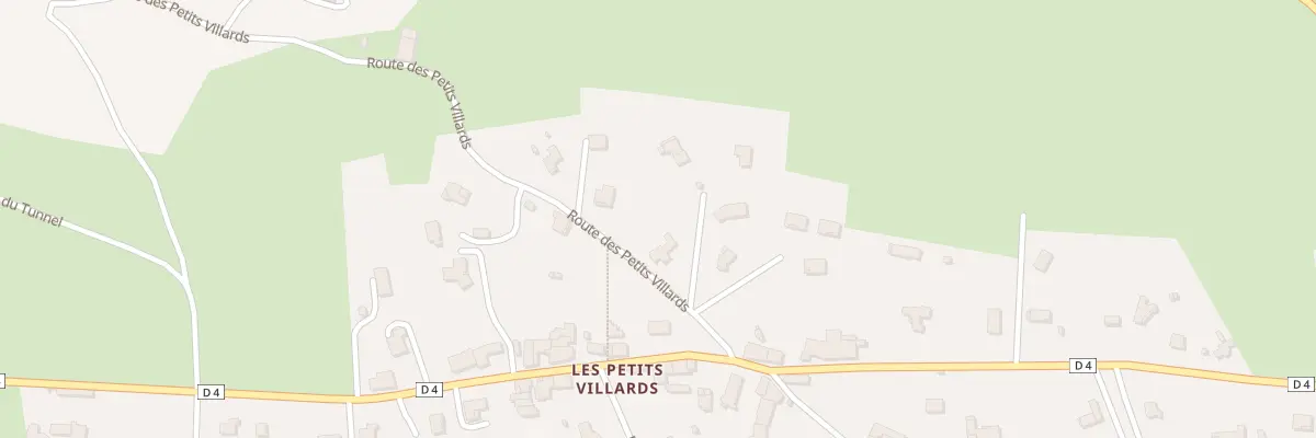 Plan du 887A Rte des Petits Villards à Ambierle