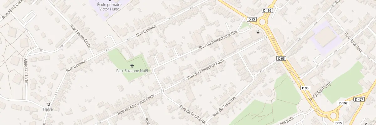 Plan du 44 Av Marechal Foch à Hautmont