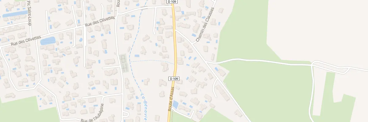 Plan du 271 Rte d’Assas à Sainte-Croix-de-Quintillargues