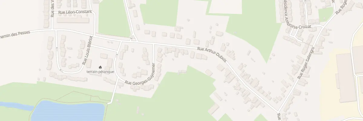 Plan du 39 Rue Arthur Dubois à Feignies