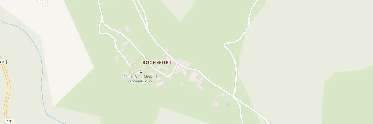 Plan du 7 Rochefort à Solore-en-Forez