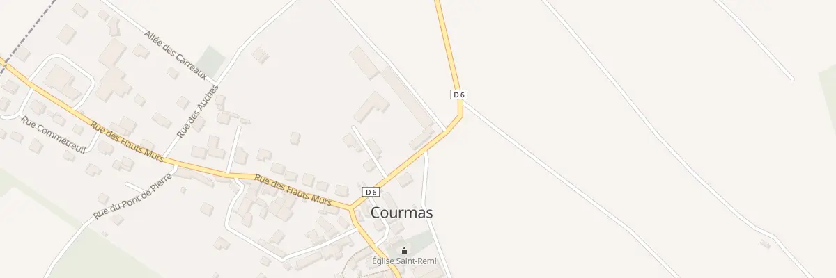 Plan du 3B Rue de la Grotte à Courmas