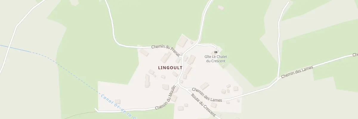 Plan du 6 Rte du Crescent (lingoult) à Saint-Germain-des-Champs