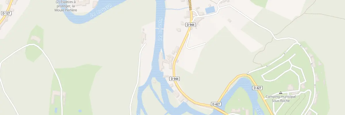 Plan du 72 Rte de Lormes à Avallon