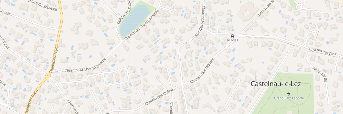 Plan du 57 Rue des Sycomores à Castelnau-le-Lez