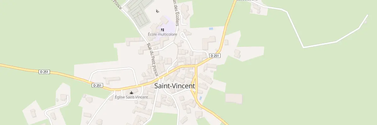 Plan du 13 Av de l’Emblavez à Saint-Vincent