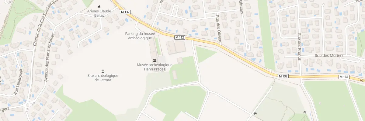 Plan du 496 Rte de Pérols à Lattes