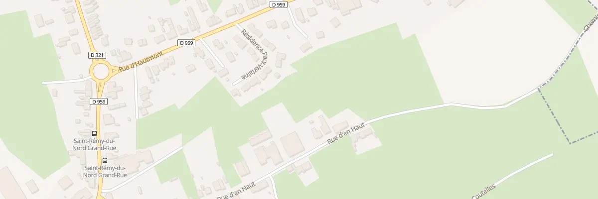 Plan du 43 Rue d’En Haut à Saint-Remy-du-Nord