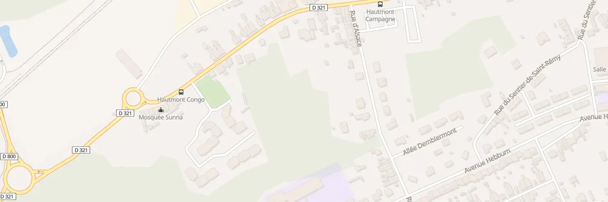 Plan du 59 Rue Jules Campagne à Hautmont