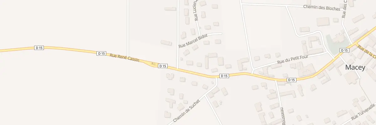 Plan du 18 Rue René Cassin à Macey