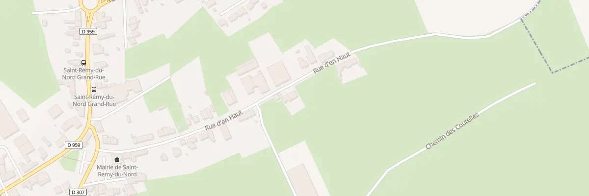 Plan du 32 Rue d’En Haut à Saint-Remy-du-Nord