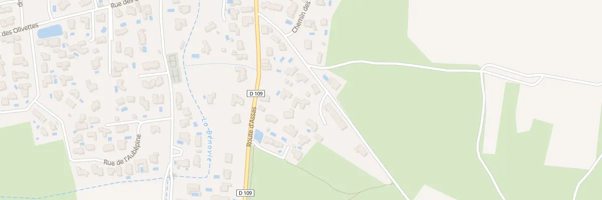 Plan du 333A Rte d’Assas à Sainte-Croix-de-Quintillargues