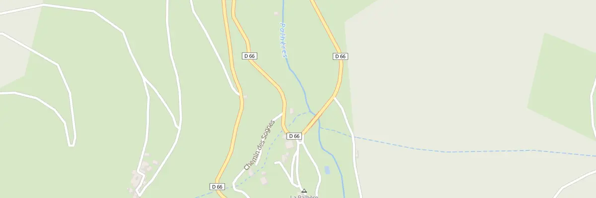 Plan du 5244 Pourcharesses Village à Pourcharesses