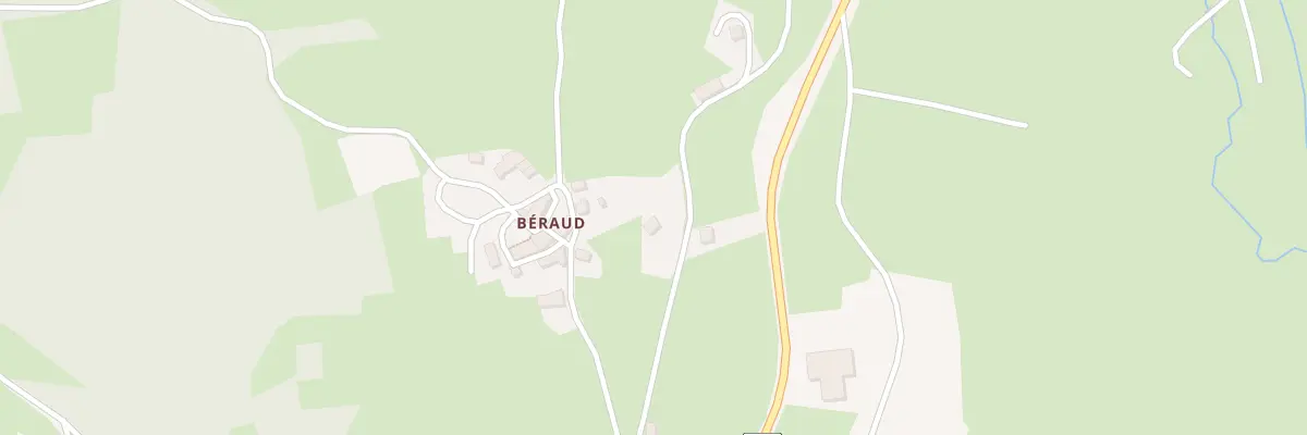 Plan du 5561A Beraud à Saint-Anthème