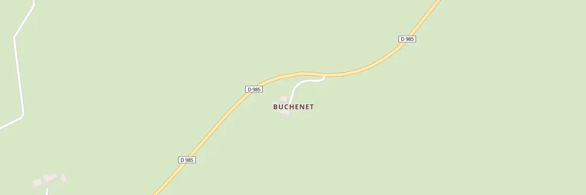 Plan du 21 Rte de Saint-honoré à Chiddes