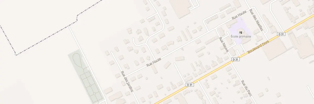 Plan du 38 Rue Haute à Fontaine-les-Grès