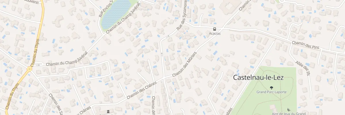 Plan du 56 Rue des Sycomores à Castelnau-le-Lez