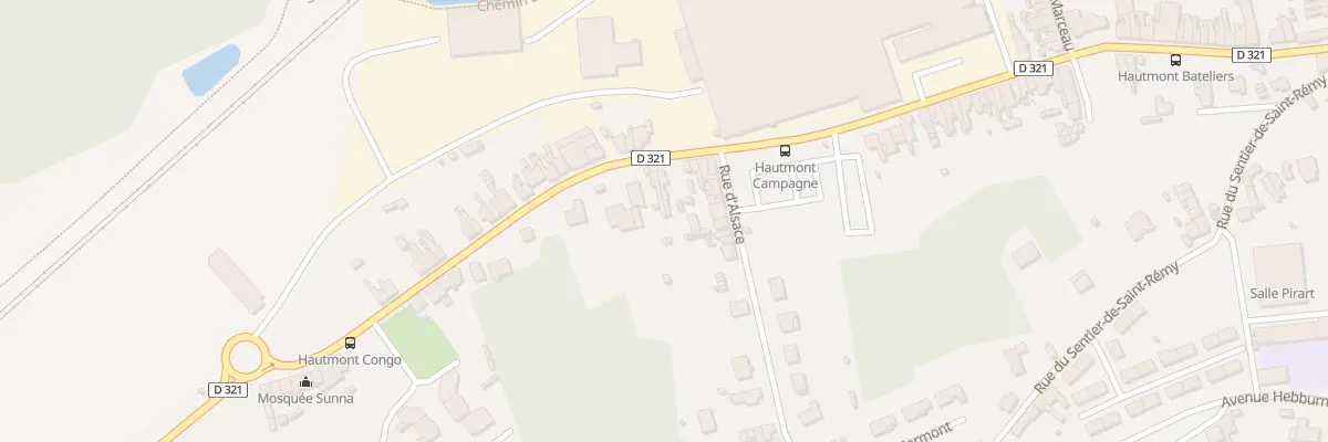 Plan du 53 Rue Jules Campagne à Hautmont