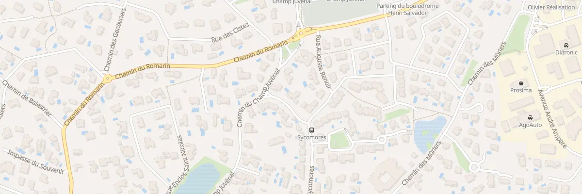Plan du 420B Rue des Sycomores à Castelnau-le-Lez