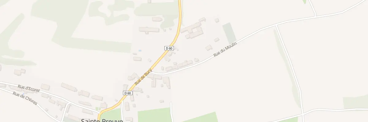 Plan du 5 Rue du Moulin à Sainte-Preuve