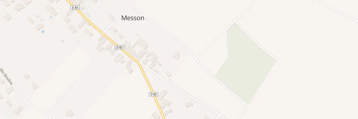 Plan du 5 Rue des Vignes à Messon