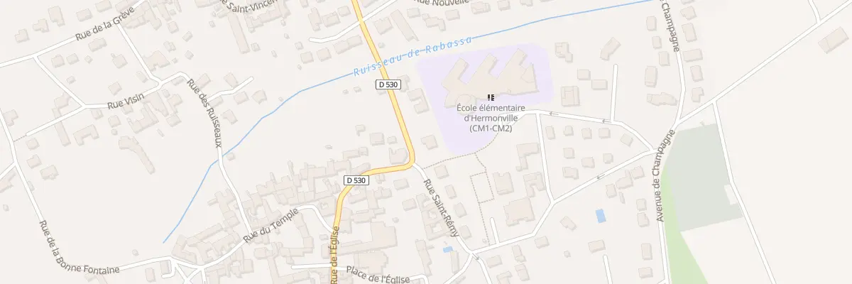 Plan du 6 Rue Saint-remy à Hermonville