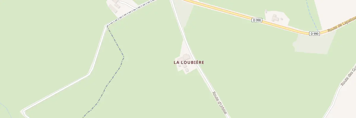 Plan du 3319 Rte d’Urbise à Chenay-le-Châtel