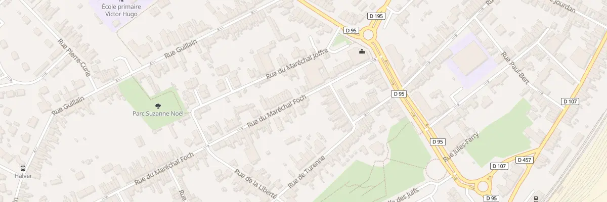 Plan du 23 Av Marechal Foch à Hautmont