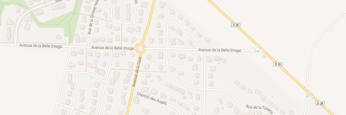 Plan du 24 Rue de la Tuilerie à Gueux