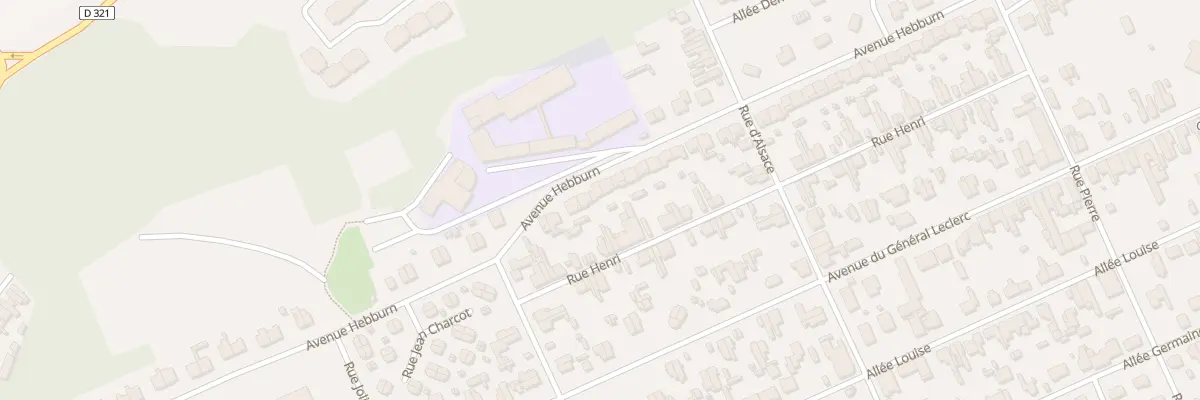 Plan du 155 Av Hebburn à Hautmont